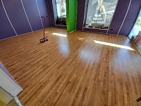 Укладка спортивного линолеума-170м2